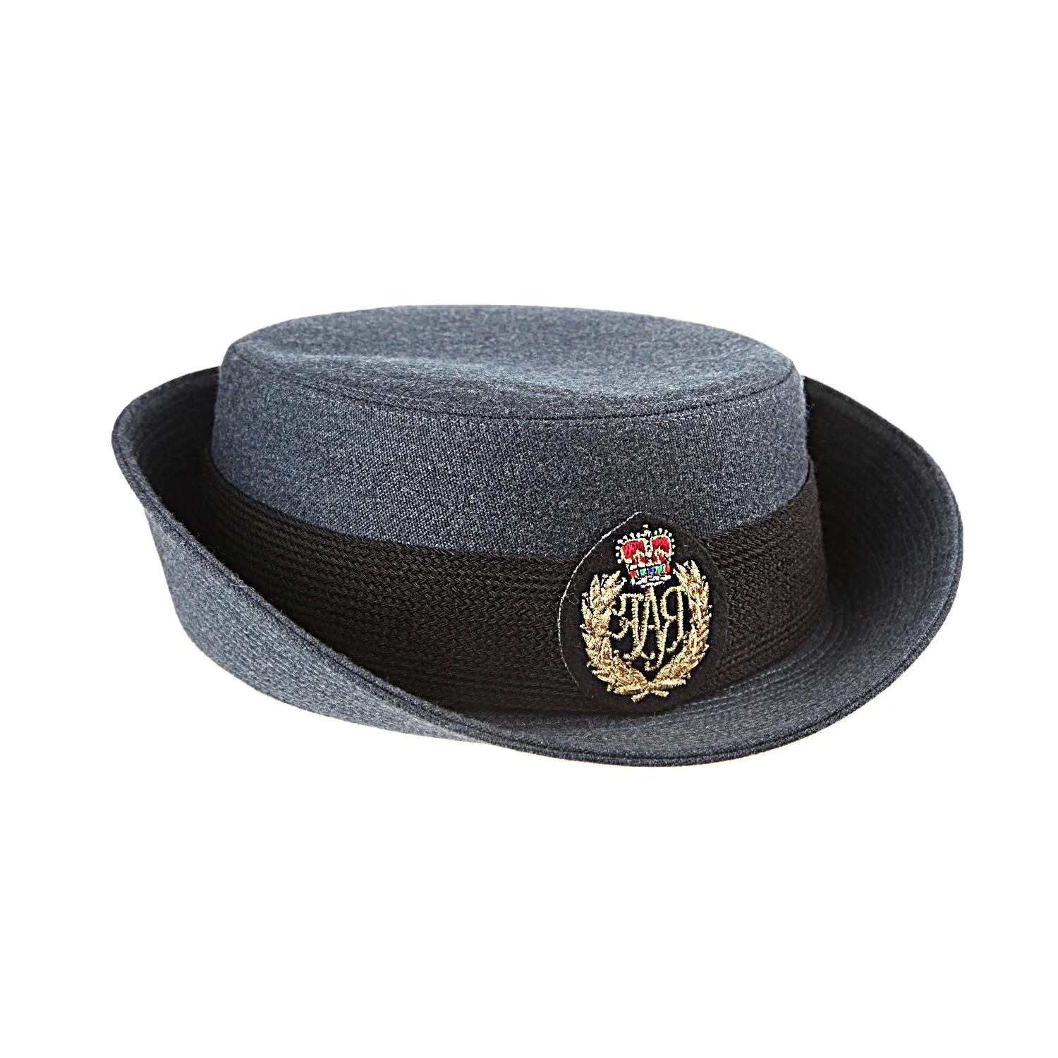 Top quality women uniform hat with badge