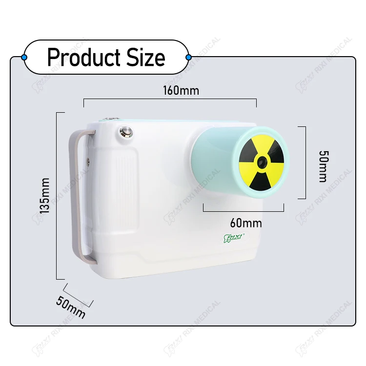 Portable Dental Xray Sensor Digital X-ray 3D High Disinfection Dental X Ray Machine