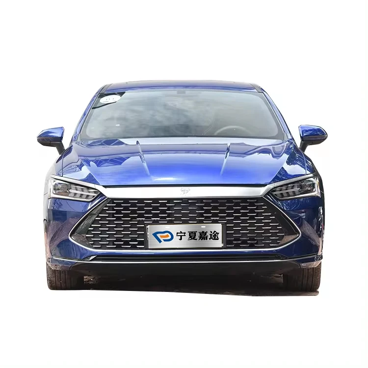 Hot Sale 2024 BYD Qin Plus Dm-i New Energy Hybrid Adult Vehicles Black 55km 120km 4 Wheel 5 Seats Left Hand Drive Electric Car