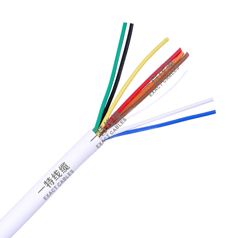 Good Quality 8x0.22mm2 Unshielded Stranded Excellent Tensile Strength CCAM Alarm Cable