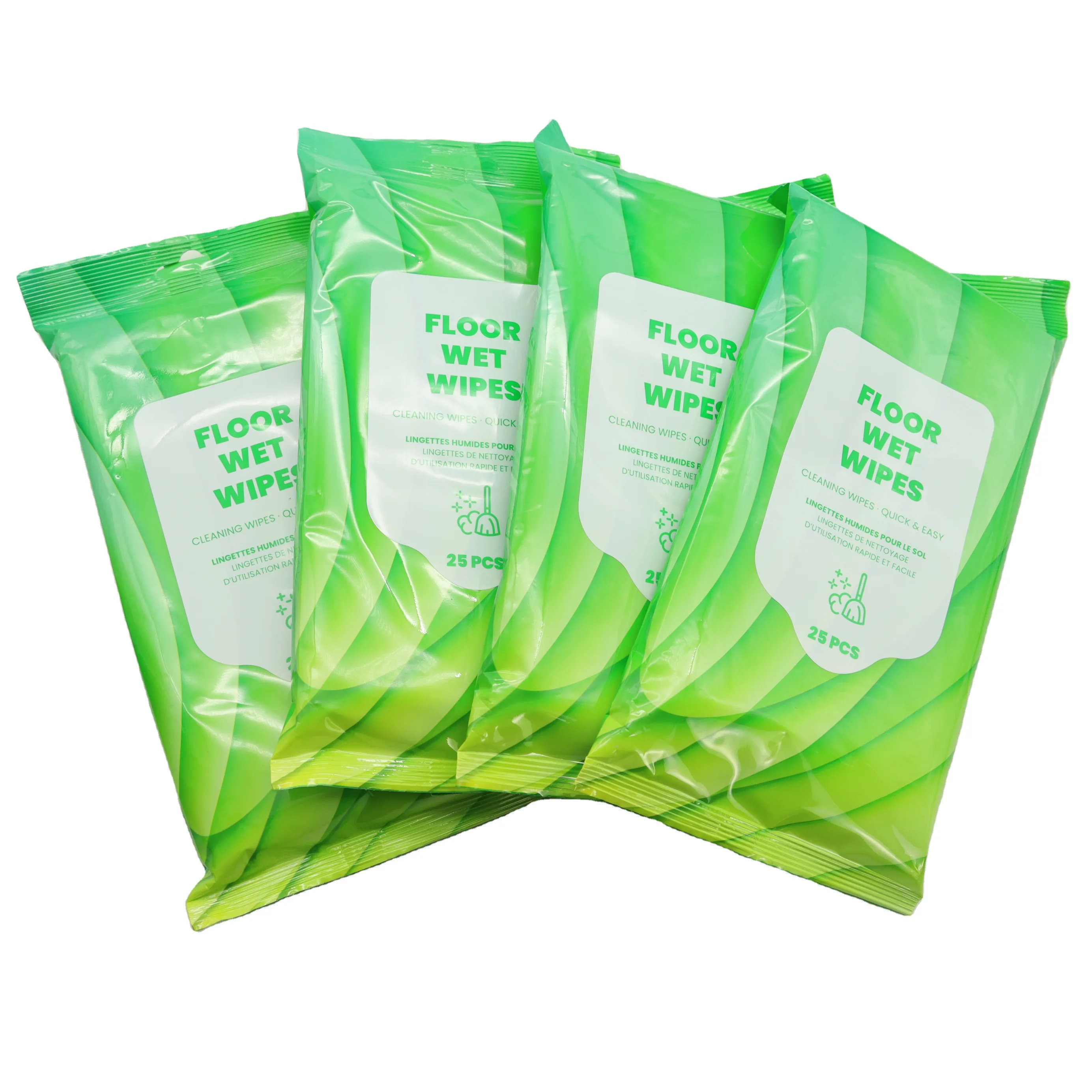 OEM/ODM Household Wet Floor Wipes For Squeegee Stick,Multi Surface Cleaning Wipes,Fresh Aroma Scent,Huge Disposable Wipes