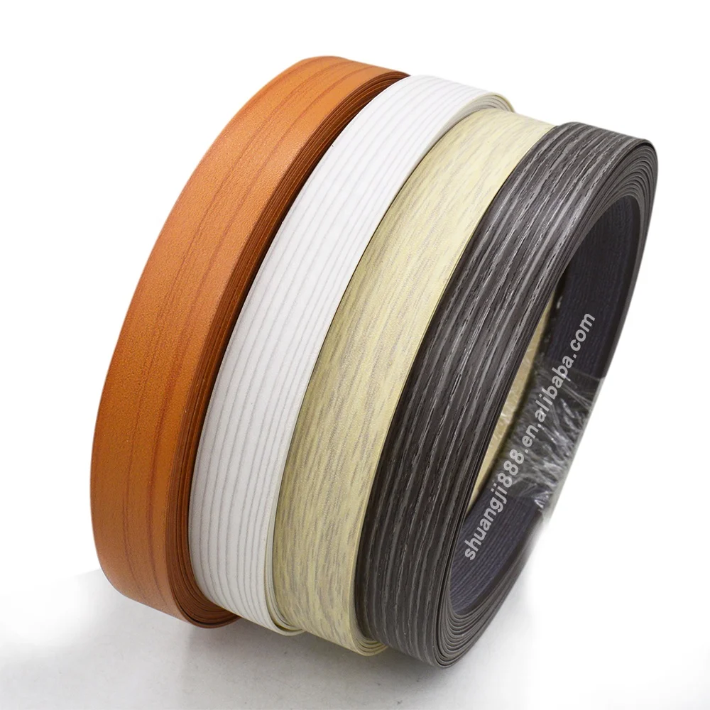 Supplier ABS edge banding tape edg/Flexible plastic edge strips trim /PVC edge banding accessories rolls