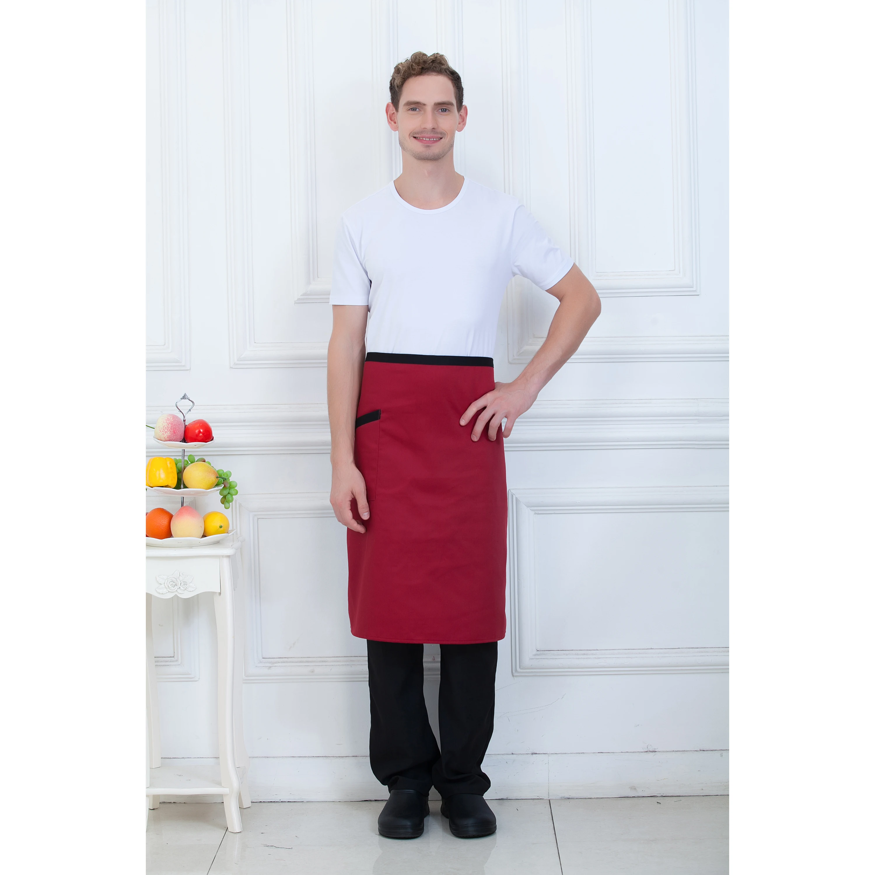 Плотный кухонный маслостойкий водонепроницаемый ремень, ручной фартук