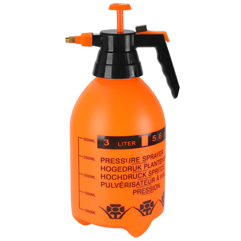 Household Garden 2L Plastic Pressure Mist Sprayer Bottle With Handle Plastic Trigger Sprayer
