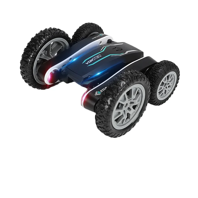 Двухсторонняя игрушечная машинка Flytec 821 2 4 г вращающаяся на 360 градусов с цветами в рулоне для трюков дистанционным