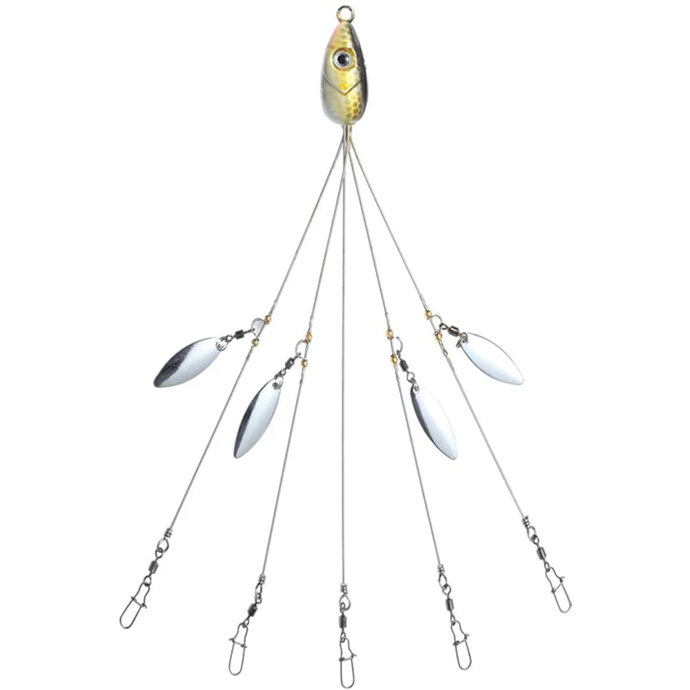 Cheap Factory Price Alabama Umbrella Rig Fishing Lure Bait Rigs With Barrel Swivels For Bass Lures