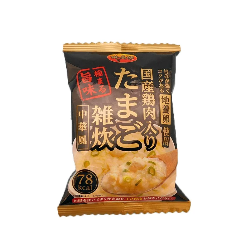 Japanese Instant Delicious Freeze-Dried Egg Porridge Other Food