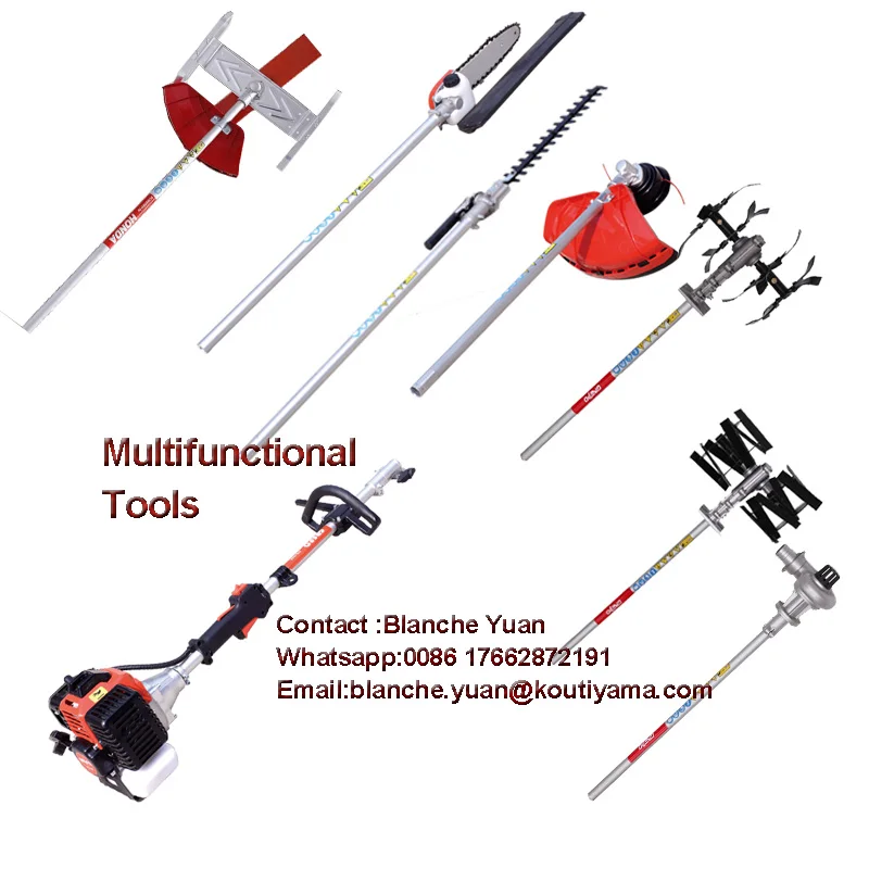 China Manufacturer multi-brush cutter  Cutting Grass  Lawn Edger 2 Stroke Engine Lawn Trimmer