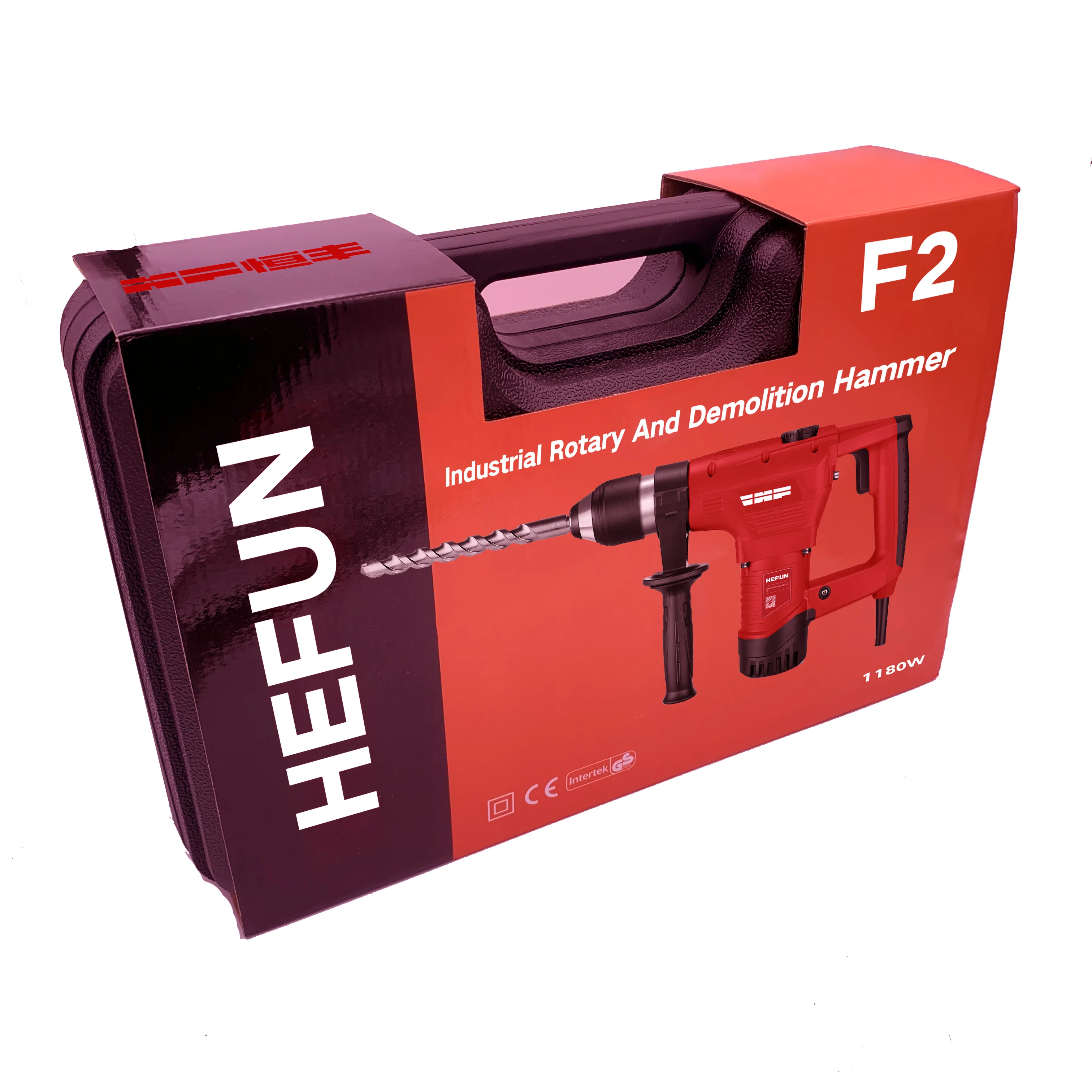 HEFUN F2 1180W SDS-PLUS Rotary Hammer 26MM 2 Functions