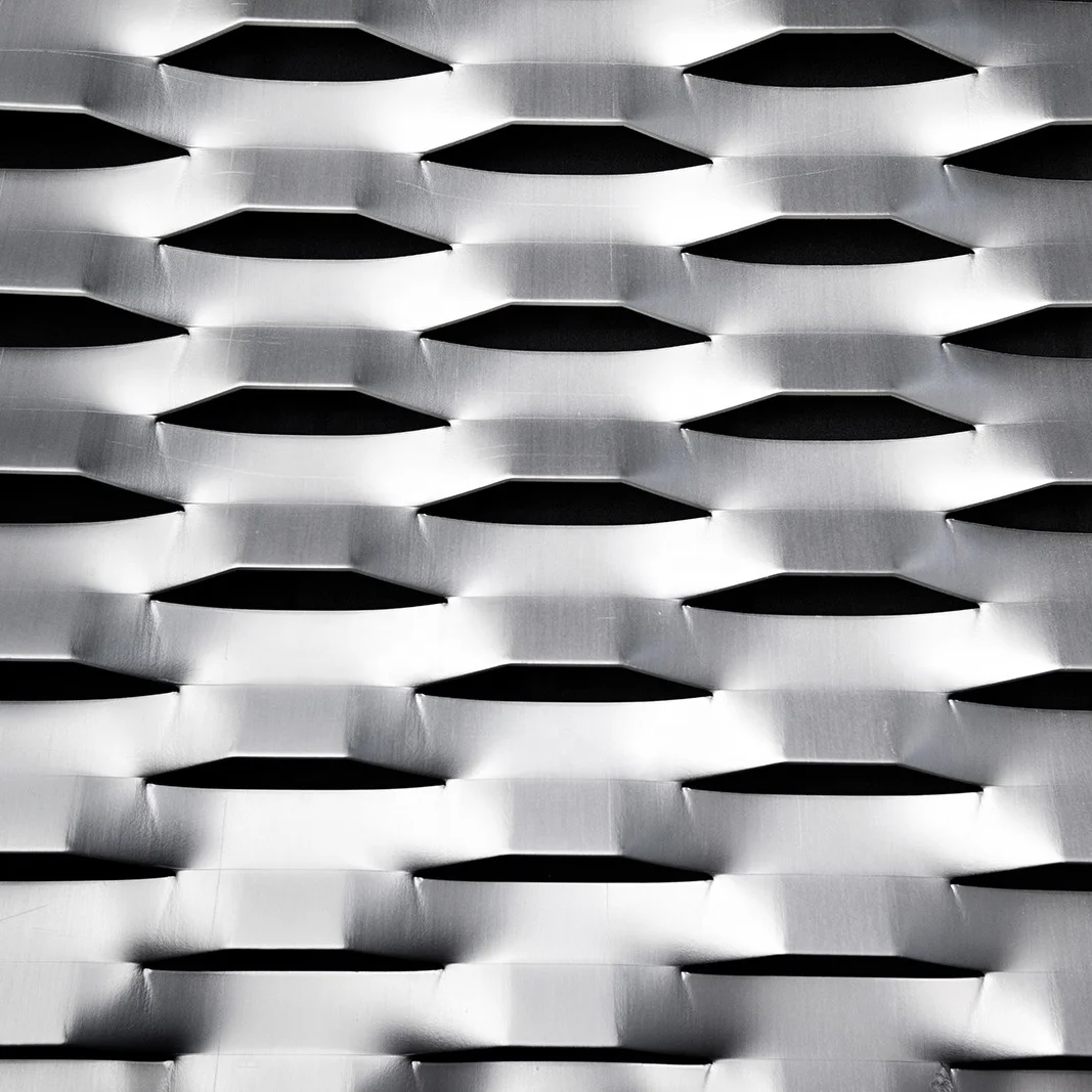 High quality expanded metal mesh stainless steel lattice metal mesh rolls