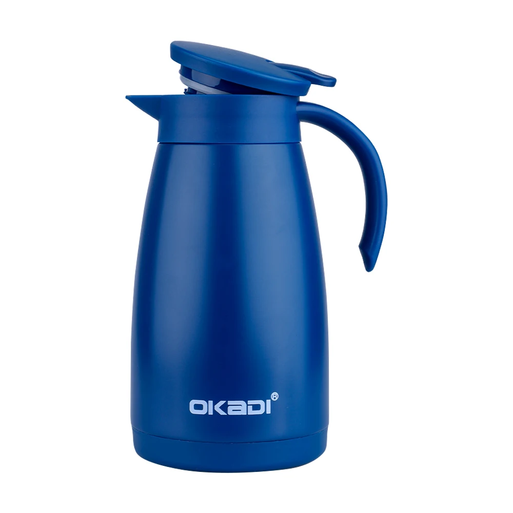 750ml Custom Logo & Color New Multifunctional Metal stainless pot handgrip Travel coffee pot