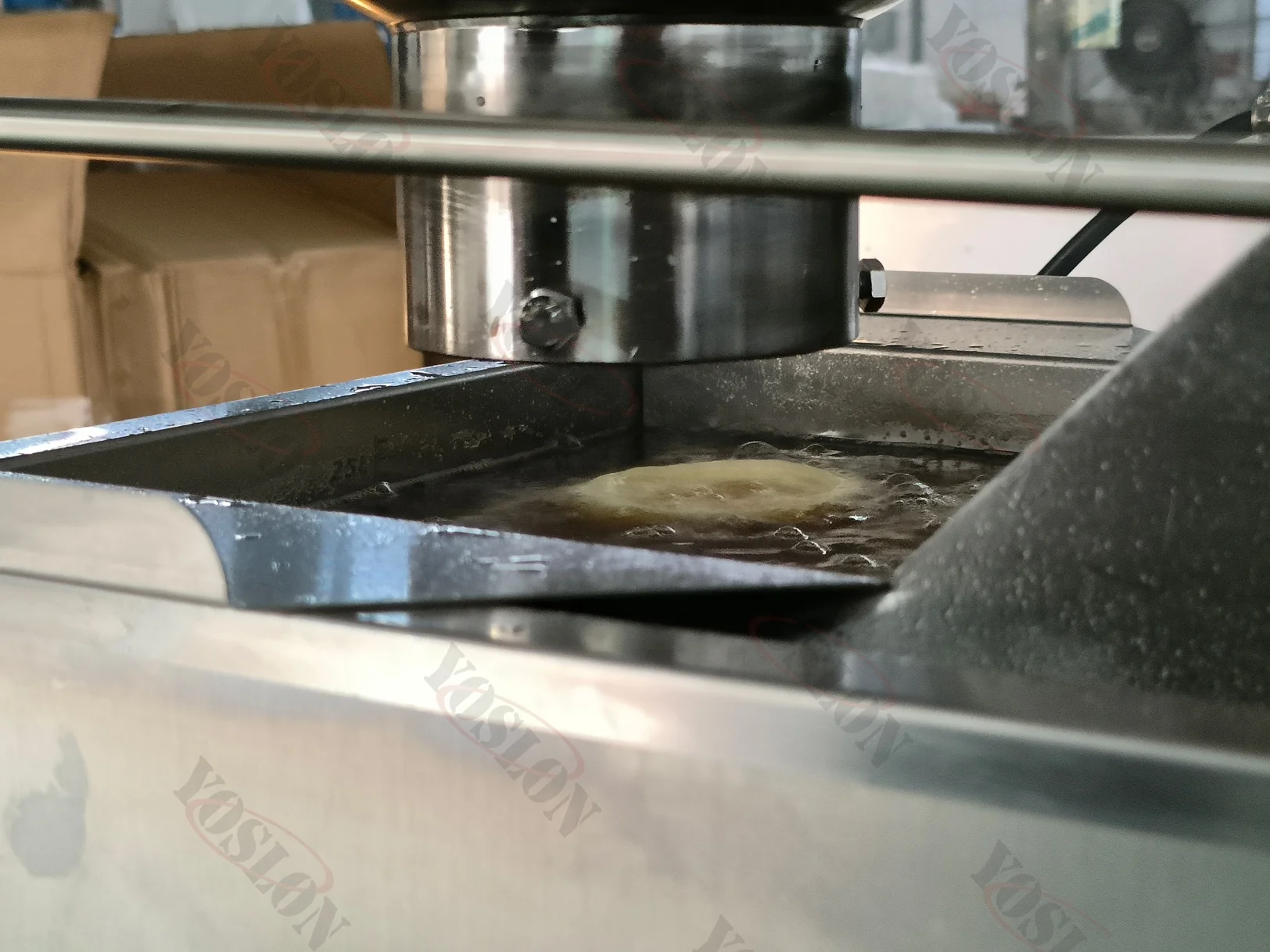 YOSLON T-100 Fully Automatic Commercial Auto Mini Mochi Maker Bakery Donut Fryer Making Machine for Donuts