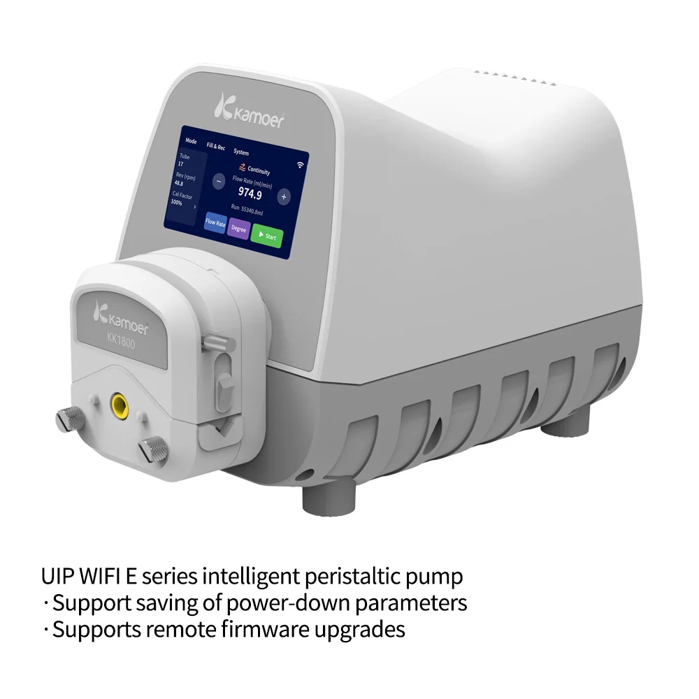 Kamoer UIP-WIFI-E 1500ml/min High Flow Rate Touch Screen Foot Switch Support Smart Dispenser Peristaltic Pump System Machine