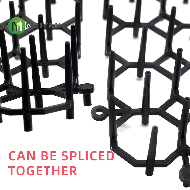 Outdoor and indoor anti cat and dog PP plastic cat scat mat