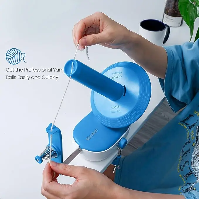 Electric Yarn Ball Winder with Stepless Speed,Automatic Knitting Tool Supplies for Crocheting and Knitting