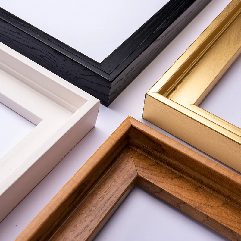 Wholesale Morden PS Floating Canvas Painting Frame PS Plastic Picture Frames for Home Decor