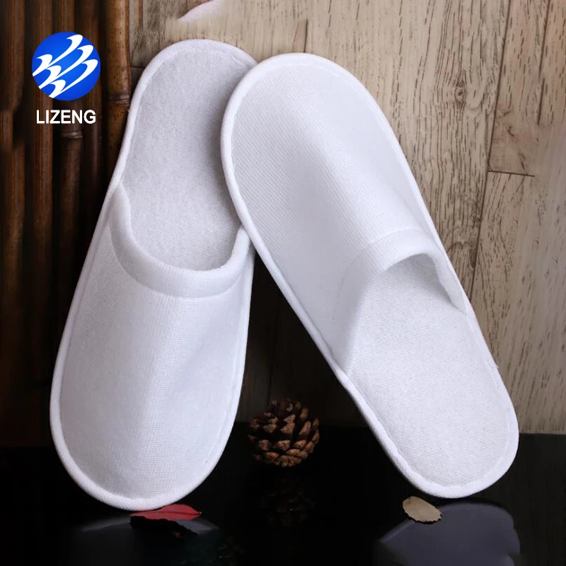 
Cheap Price Non Woven Fabric Closed Toe Disposable Slippers For Star Hotel 