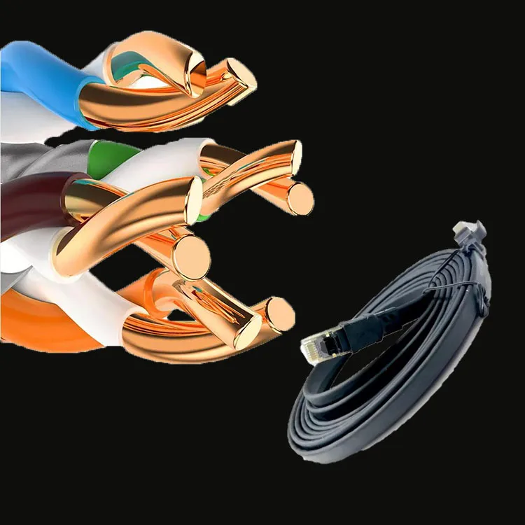 lan cable sftp ftp cat7 cat8 ethernet cable shielded 23AWG LSZH bare copper outdoor 500m