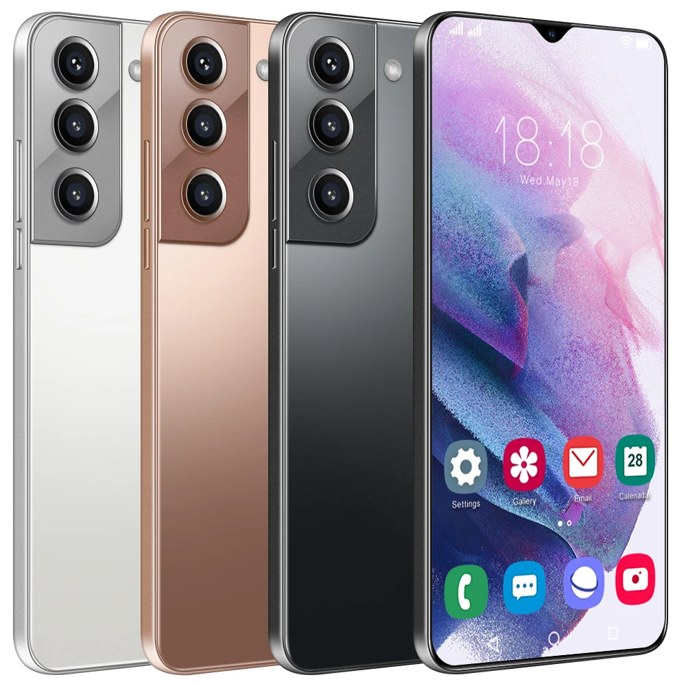 Смартфон S21U 1tra 4G5G, 2020 дюйма, двойная карта, двойной режим ожидания, 6,7 мАч, 6800 ГБ, прямые продажи с завода, 512