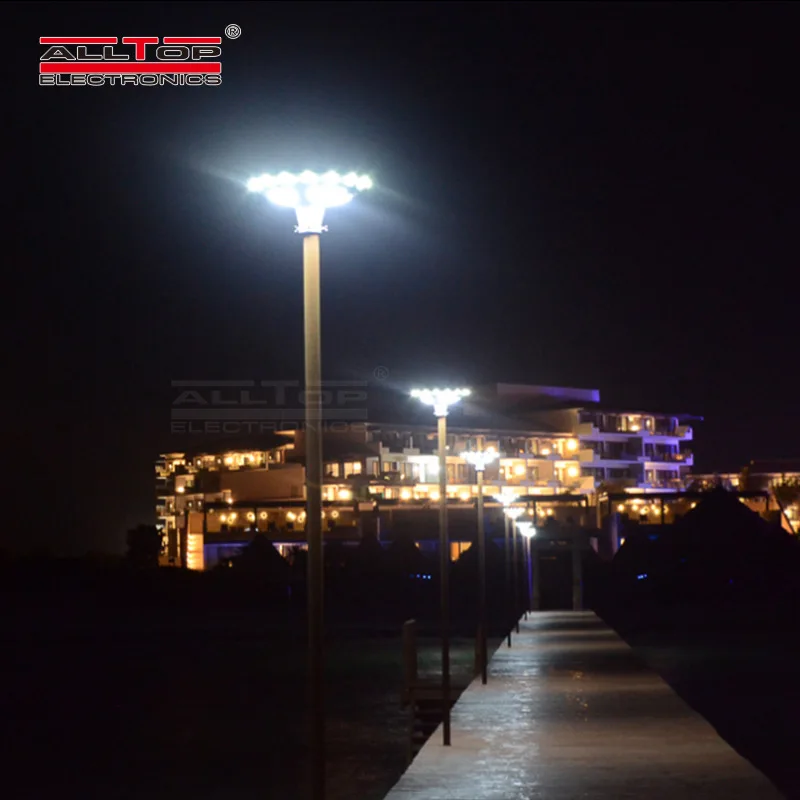 ALLTOP High quality Aluminum Waterproof IP65 30w 60w High Luminous Outdoor Solar Led Garden Lamp