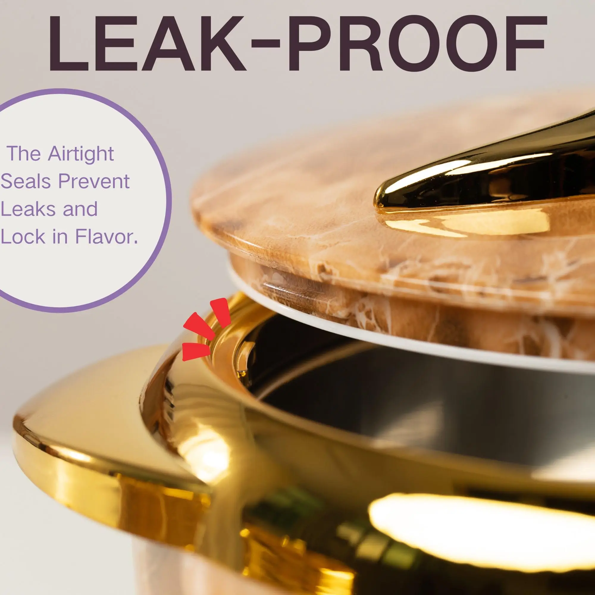 Insulated Thermal Bowl 3 pc. Set 2.6/2.1/1.6 qt. - Keep Food Warm for Hours - Versatile Serving Dishes with Lids