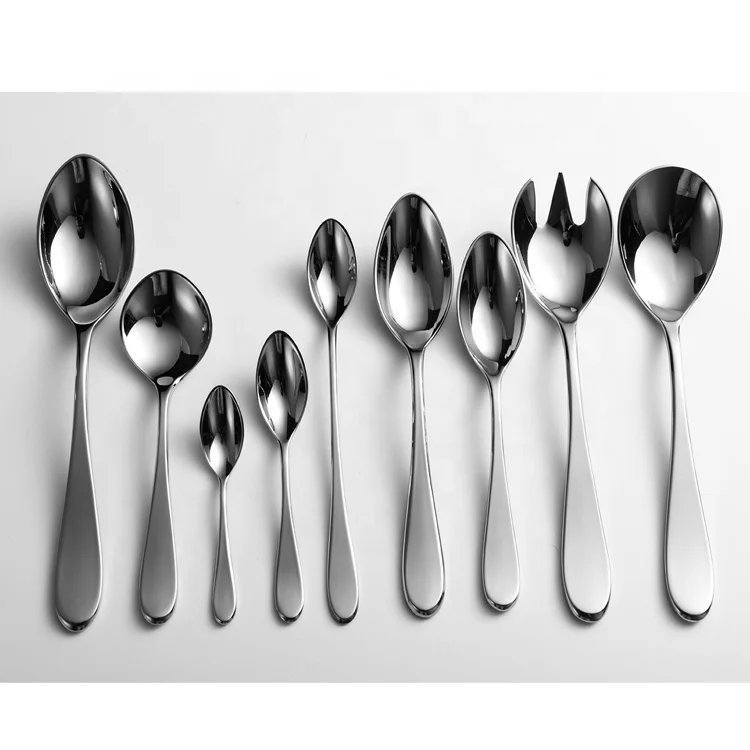 luxury stainless steel tableware cutlery set high quality flatware