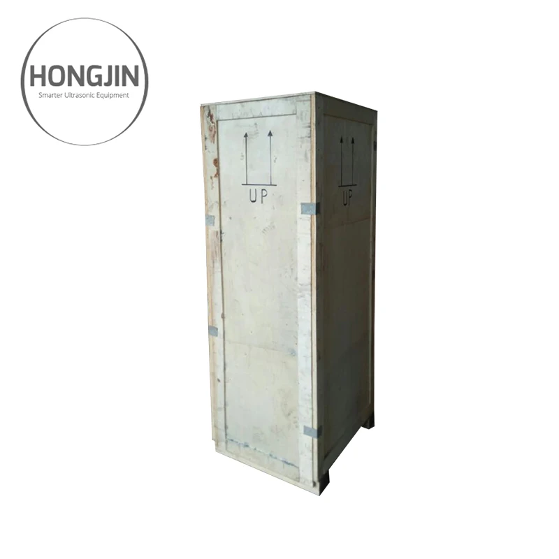 HONGJINSONIC Roll to roll filter bag ultrasonic welding head machine generator box for lanyards line mobile chargers