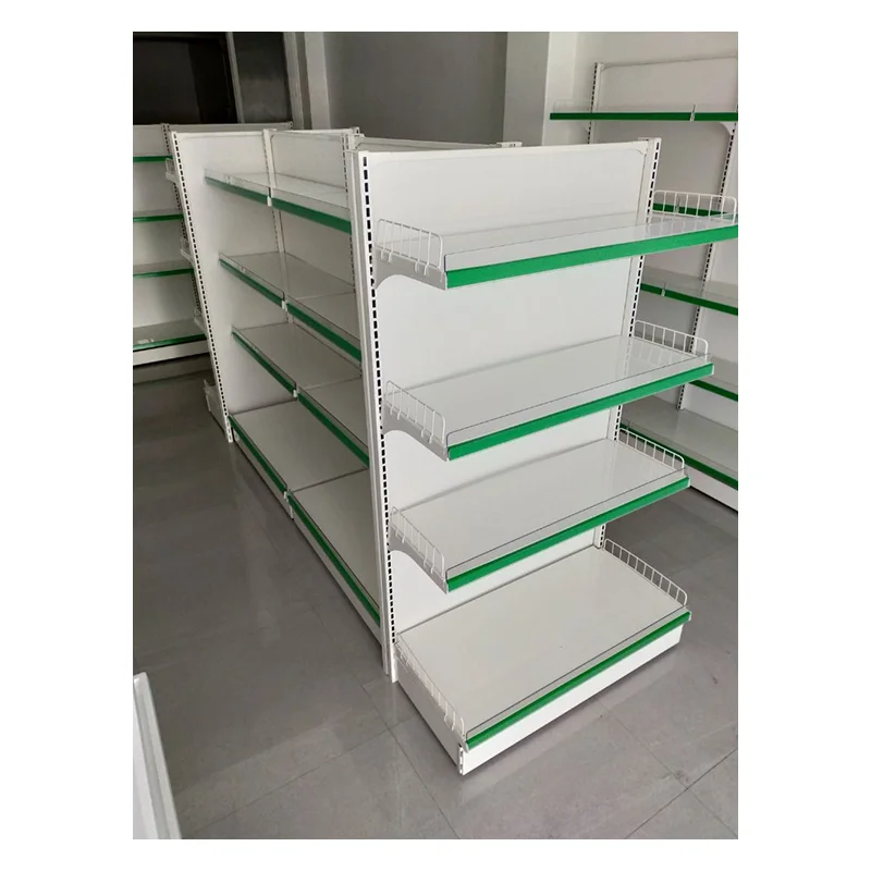 Customized Market Display Shelves Standard Metal Gondola Shelf