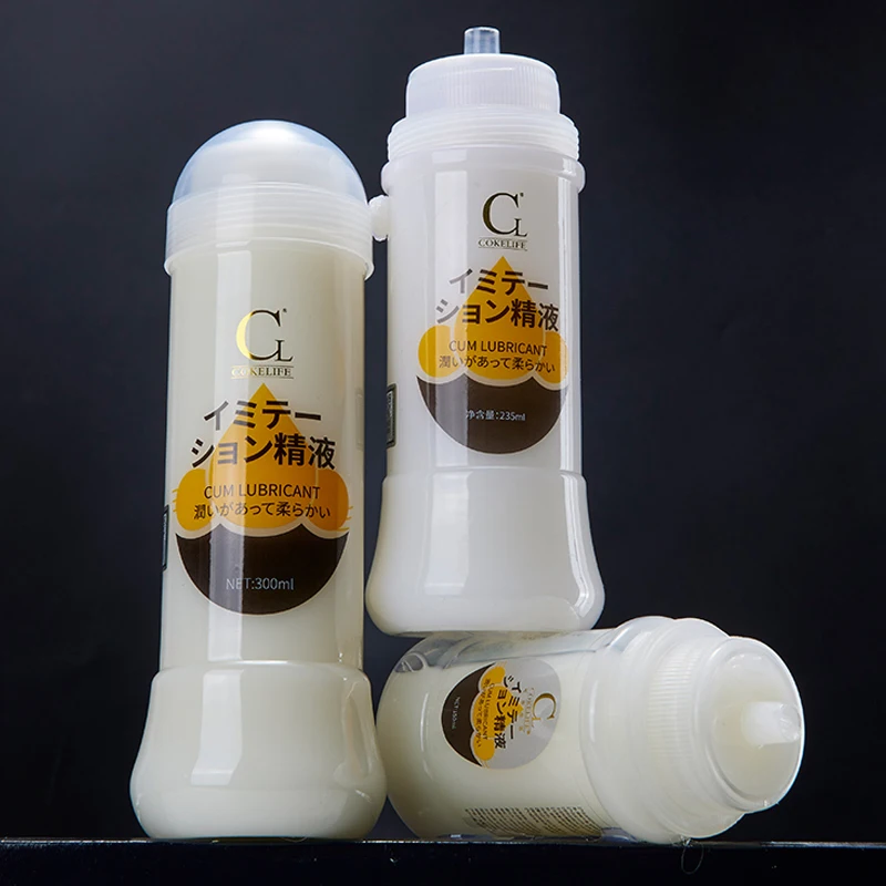 COKELUBE 510k OEM 300 мл на водной основе белая искусственная сперма половая смазка оргазмический гель для стимуляции влагалища сильный Гладкий женский климакс