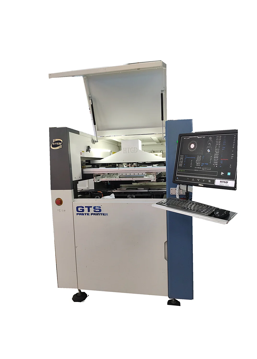  ZS-250 lead-free dual wave soldering machine (touch screen control) for
