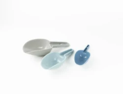 Hot Sale 3 Pieces Kitchen Accessories Plastic Cooking Baking Food Ice Flour Powder Shovel Scoop