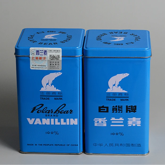 Food Flavours Enhancers Natural Vanillin Polar Bear
