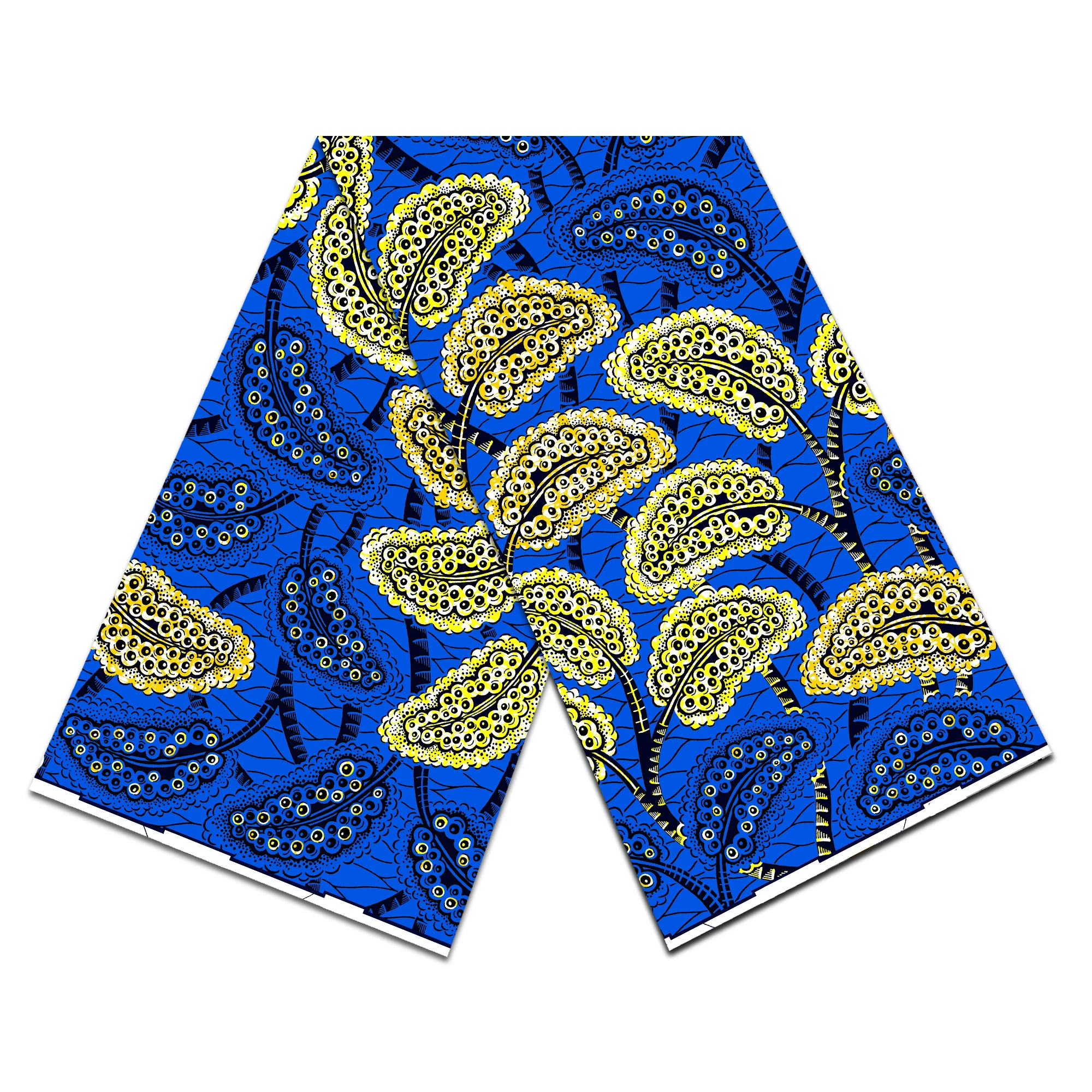 Spot Super Africa Wax Print Fabric African African Wax Fabric Textile Tissu Africain En Soie Satiné a Motif De Cire Pour