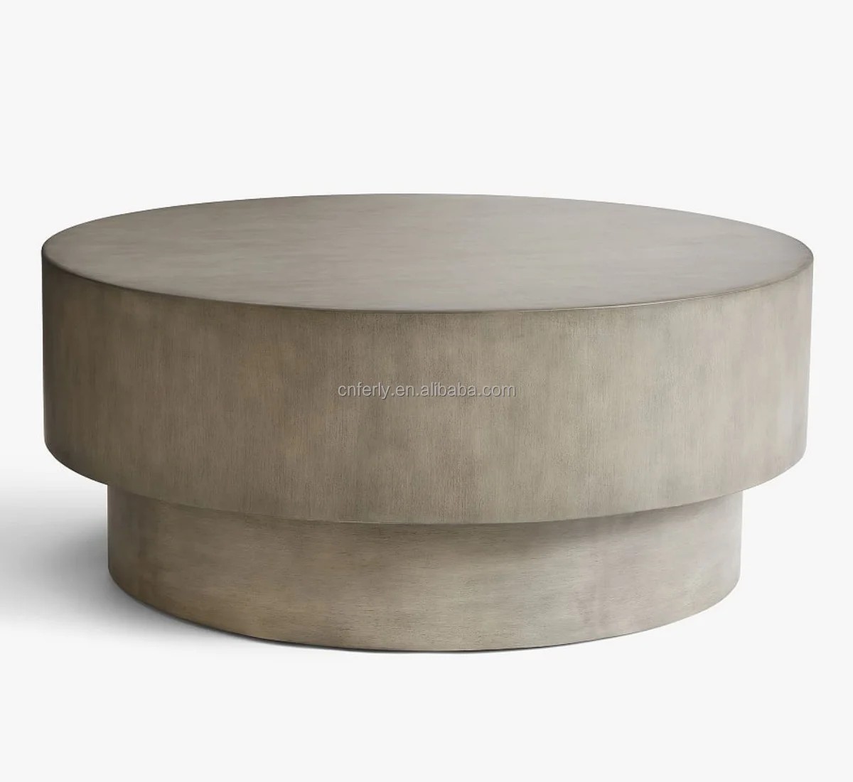 Modern Style Luxury Living Room Concrete Round Coffee Table