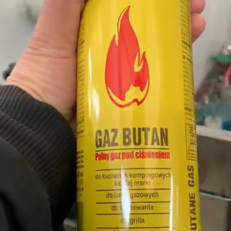 Factory Manufacture Various Butane Gas Cartridge Refill 220g Gas