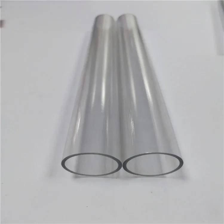 Guangzhou Factory Wholesale Diameter 8-500mm Clear Color Pmma Round Pipe Plastic Acrylic Cylinder Tube