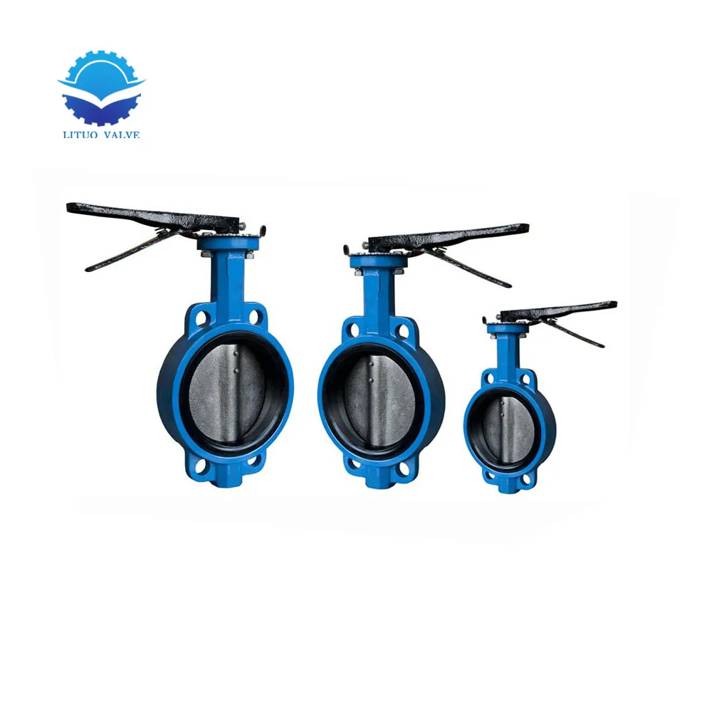 Клапан-бабочка ручной рычажный Тип клапан-бабочка nbr seat pn 16