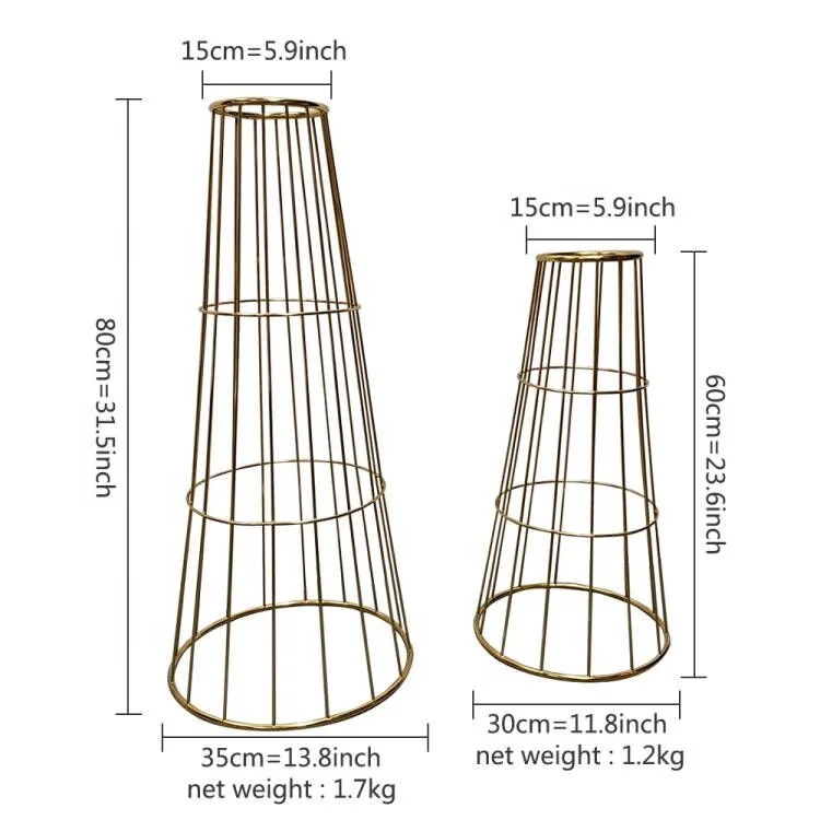 cheap golden metal flower stand metal plant stand shelf flower pot holder