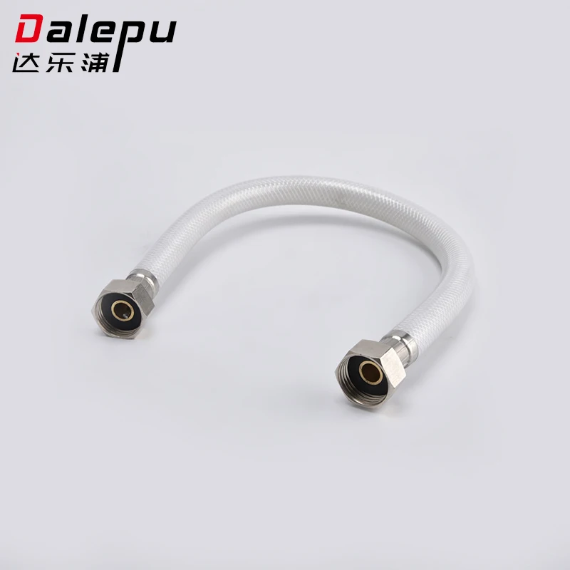 Wholesale Modern Brass Sleeve Durable PVC Steel Wire Braided Hose Shower Plumbing for Bathroom Use