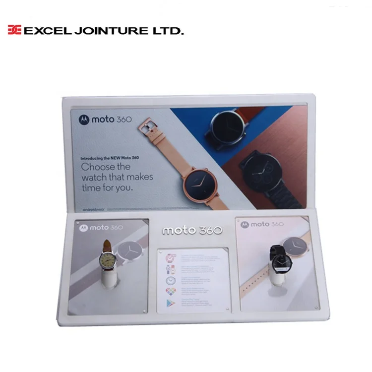 Эксклюзивный дизайн, демонстрация ювелирных изделий, стойка OEM, акриловая настольная подставка для умных часов