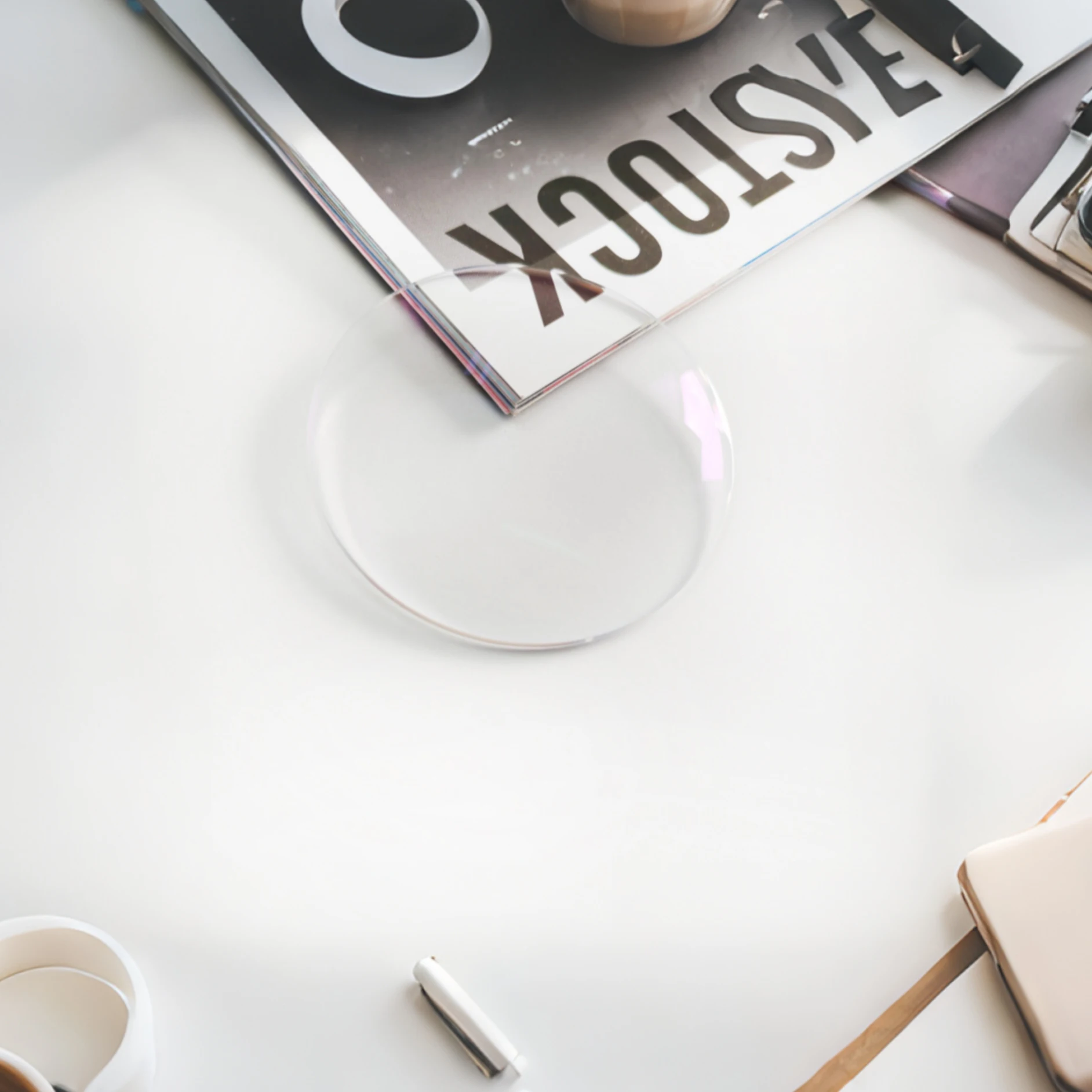 High Quality 1.56 KOC 55 Single Vision HMC Leneses Middle Index Lens Green Blue Coating Optical Lenses