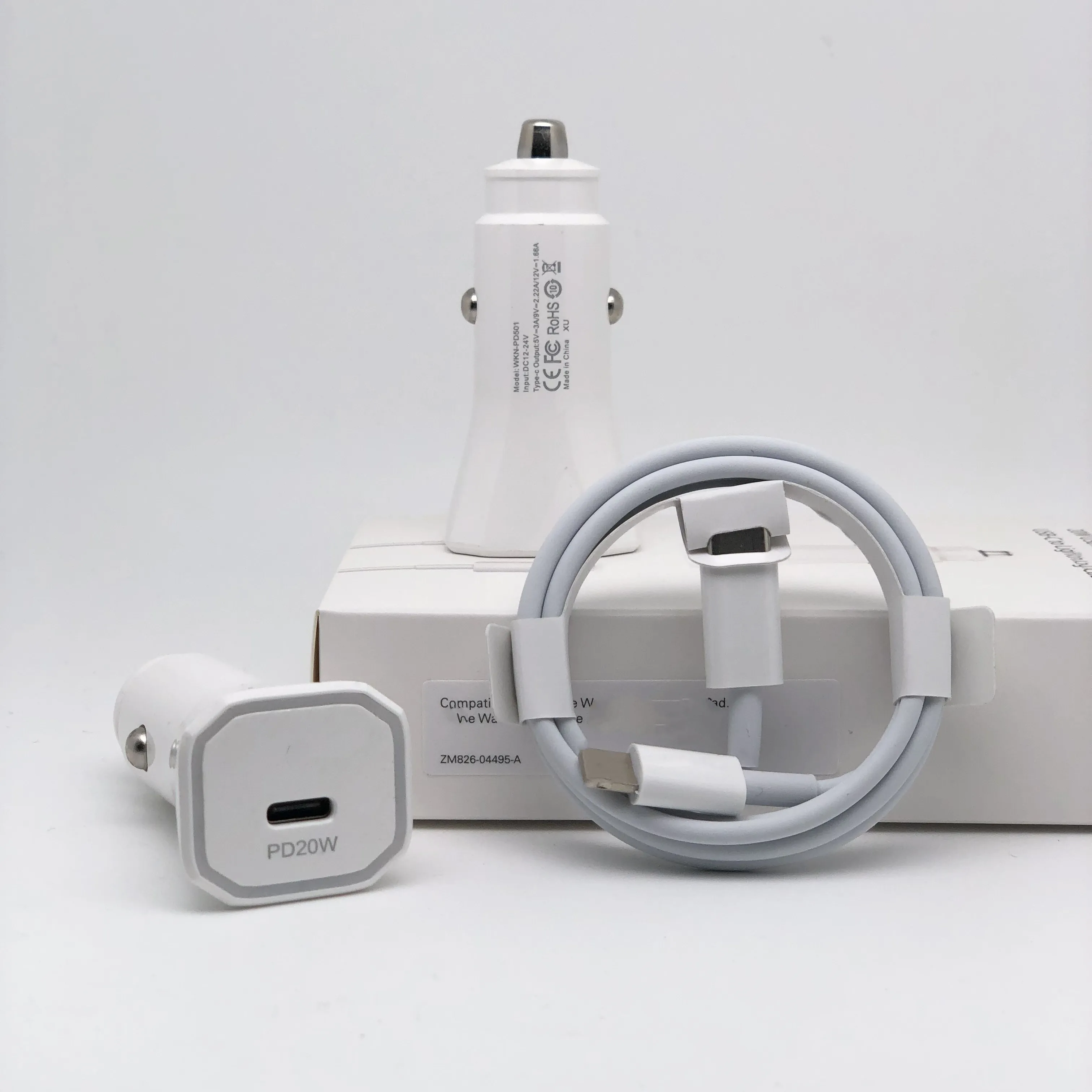 Factory Price 20W Car Charger For iPhone 15 14 13 Pro Max Car Charger Fast Charging Usb C Car Charger Adapter