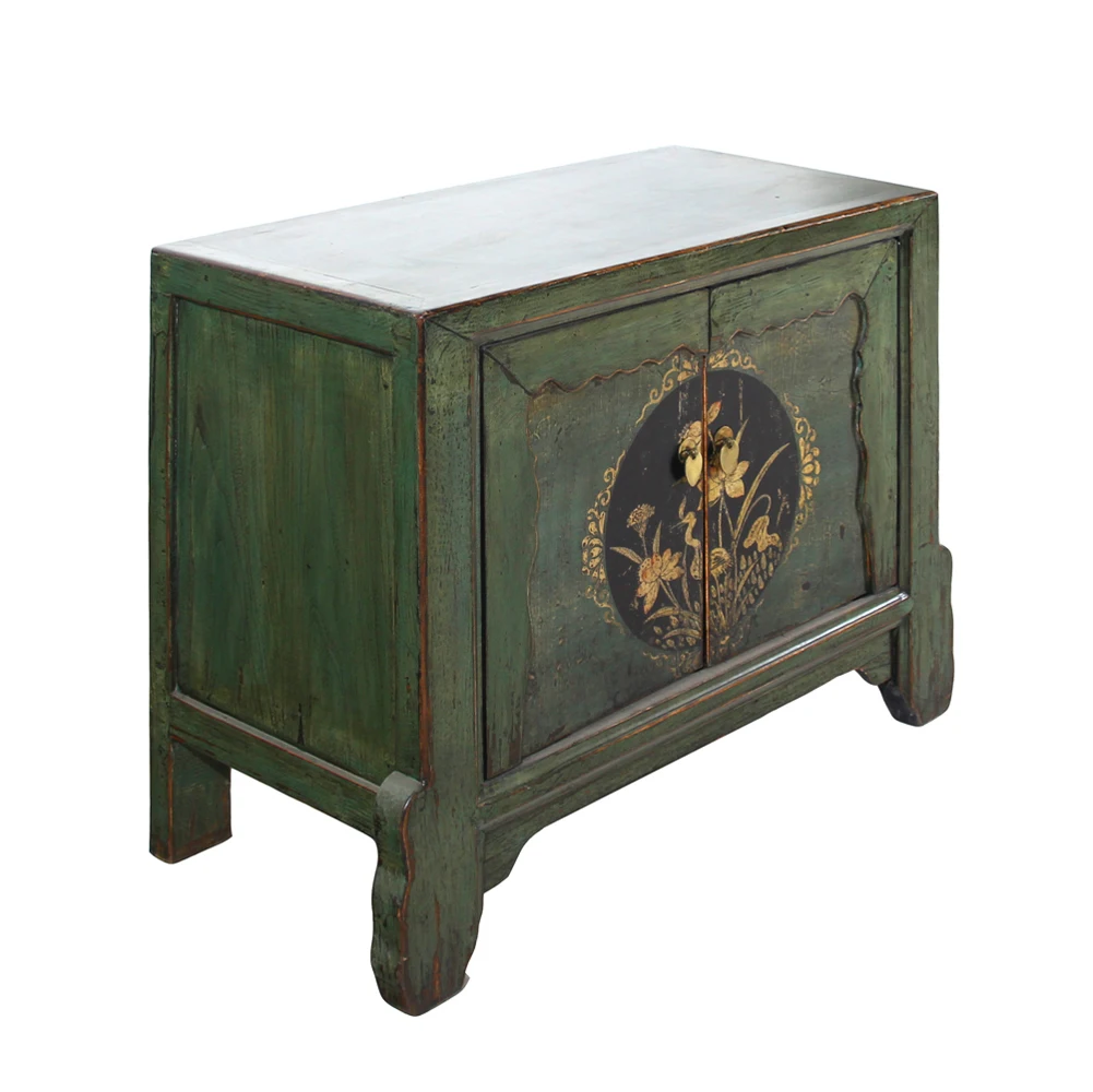 
chinese colorful sideboard antique bar cabinet home furniture home storage bedside cabinet storage cabinet 