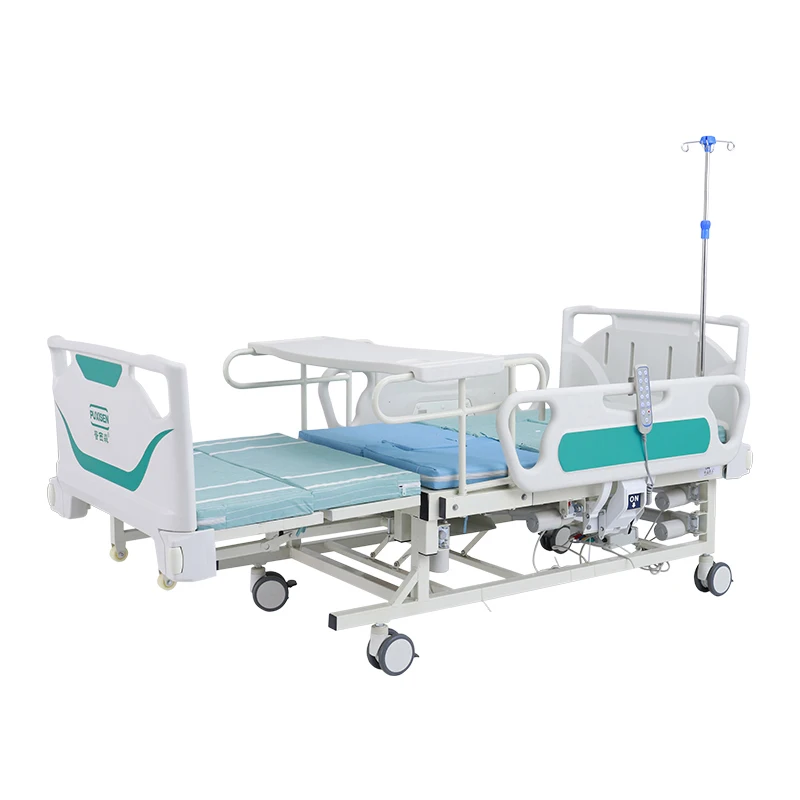
Manufacturer Direct Sale Bedpan Electric Nursing Bed Flat Hospital Bed 