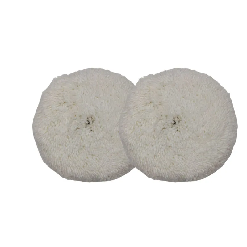 100% wool double sides Vehicle Car Wool Buffing Pad Buffer wool polishing pad