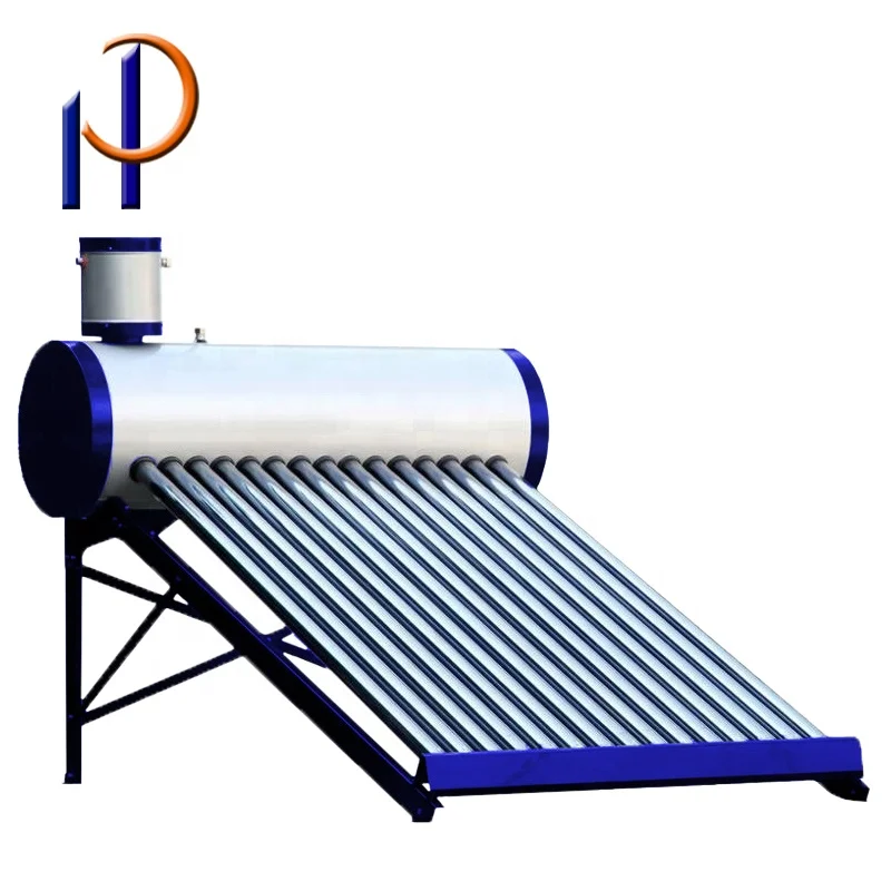 Handa 100l non pressure colorful plate low solar water heater price with 10 tubes