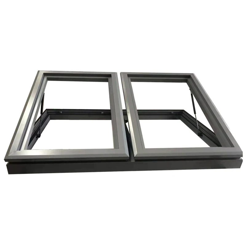 Volume Manufacture Waterproof Solar Aluminum Alloy Flush Roof Sliding Skylight Smart Window Sunroof