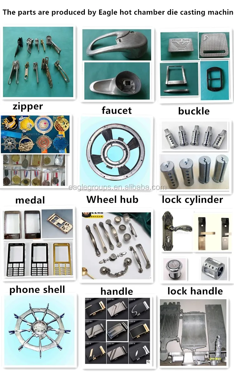 
24 Years History High Quality Metal Hot Chamber Die Casting Machine 