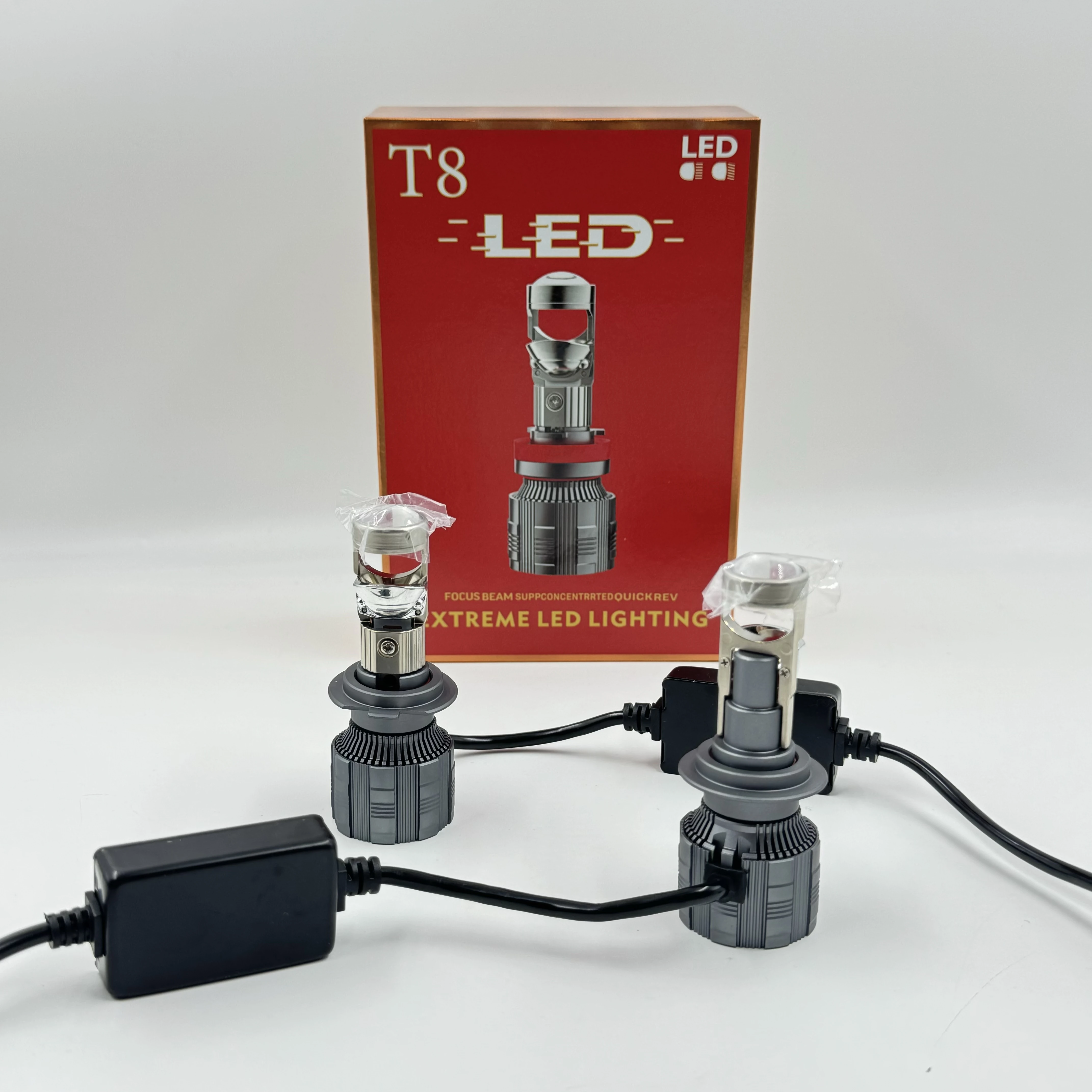 T8 2024 New Design MINI LED Lens Projector With CANBUS Fit for major car Extreme LED Headlight Projector