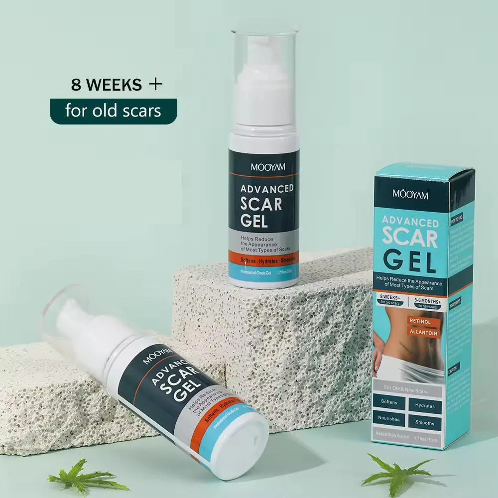 Private Label Fastest Scar Removal Gel Bruises Repair Reduce the Appearance of Most Types of Scars 50ml Removal Scar Gel